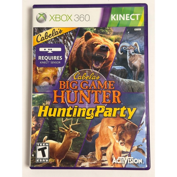 Other - Cabela's Big Game Hunter Hunting Party Xbox 360 Hunting Game Pre-owned & tested